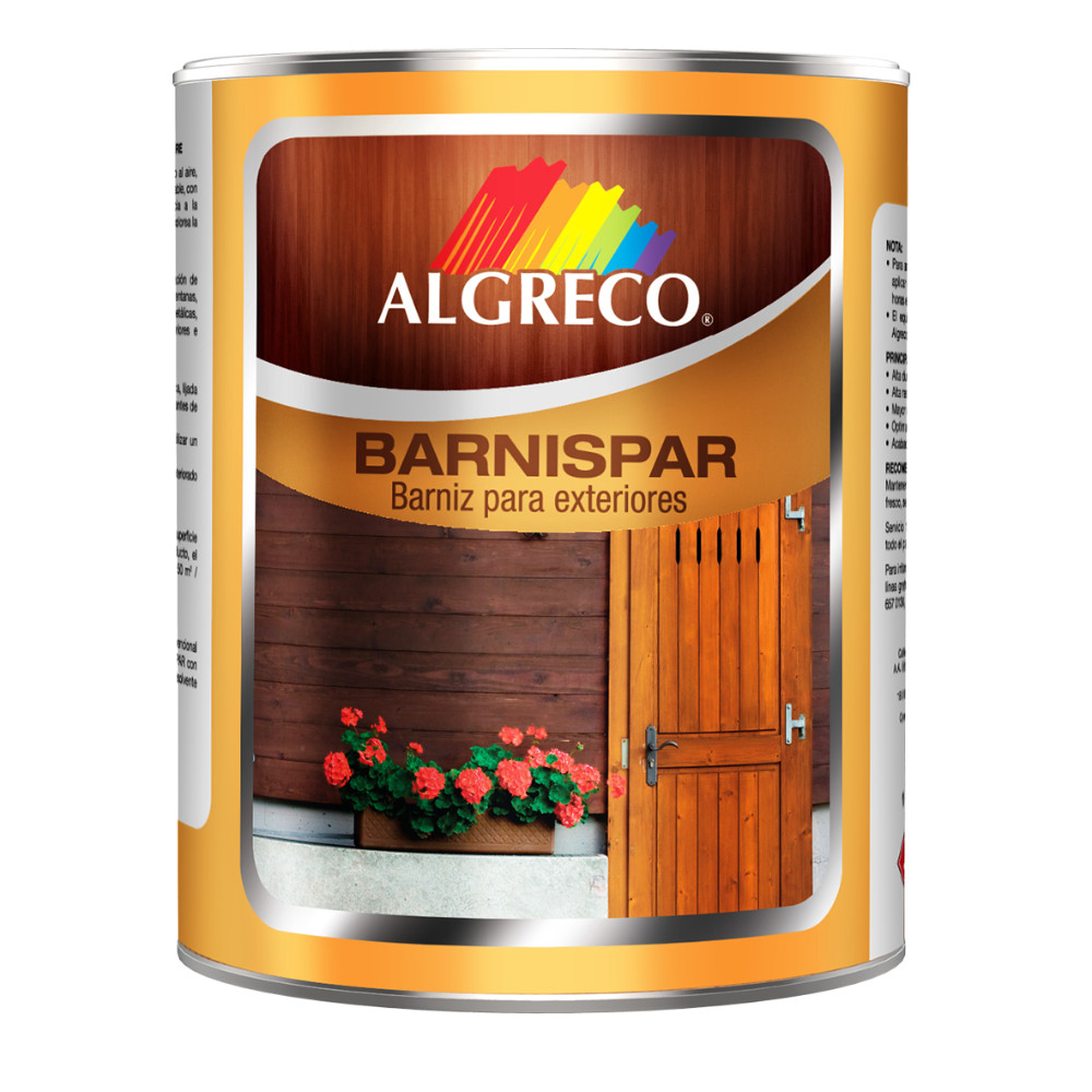 BARNIZ BARNISPAR EXTERIOR E INTERIOR CUARTO (91000014 (ALGRECO)