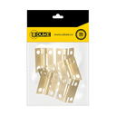 BISAGRA COMUN 2 1/2 DORADA C.20 PQT X 6 UNDS UDUKE