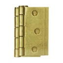 BISAGRA NUDO CABEZA PLANA DORADA 3X3 (C-16 PQT X 3 UDUKE