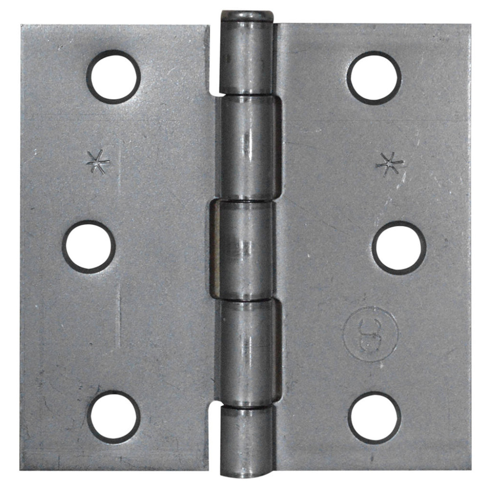 BISAGRA NUDO CABEZA PLANA HIERRO 3X3  X 12 PARES C-16 (PUERTA)(HT) (T1106-0052)