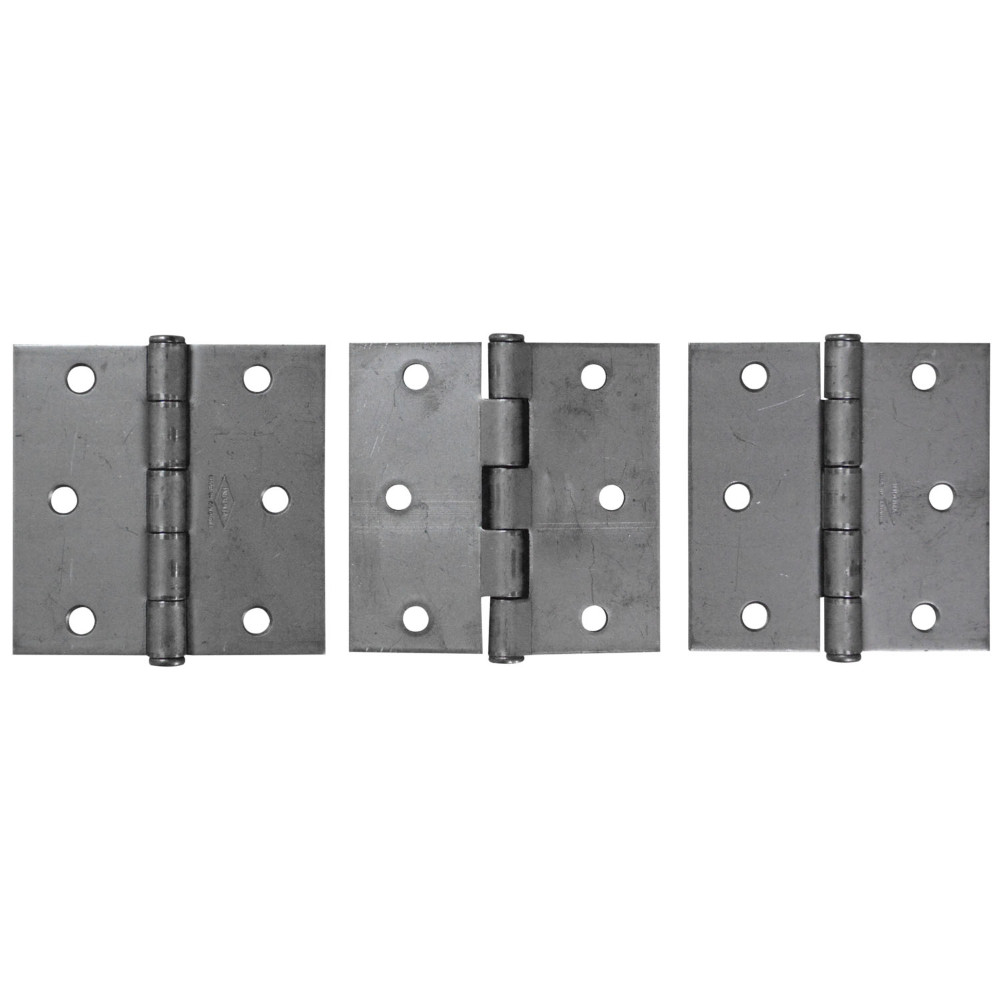 BISAGRA NUDO CABEZA REDONDA HIERO INDUMA 4 X 4(CAL 14) ( X DOCENA)- CERRAJERIA (T1106-0143)