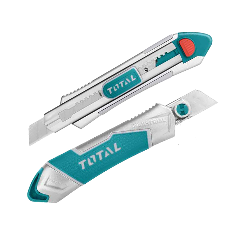 BISTURI 18X100MM INDUSTRIAL METALICO CON 6 REPUESTOS TOTAL (TG5121806)