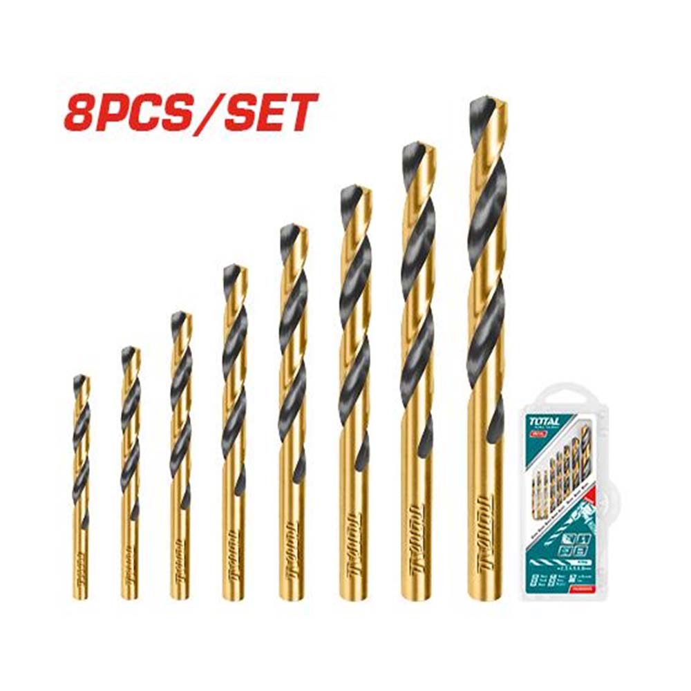 BROCA LAMINA JUEGO X 8 PCS PULG SUPER SELECT TOTAL (UTACSD0801)