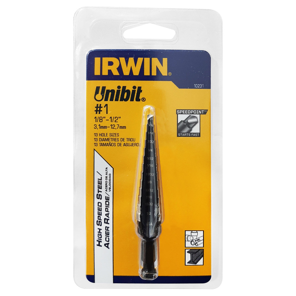 BROCA METAL IRWIN FINA HSS ESCALONADA (10231)