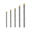 BROCA MURO JUEGO X 5 PZS INDUSTRIAL SUPER SELECT TOTAL (UTACSD5051)