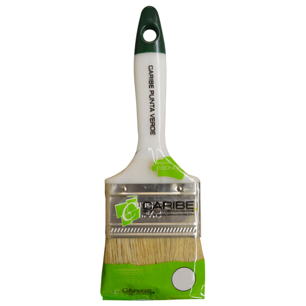 BROCHA DE 1 CARIBE ECONOMICA PUNTA VERDE (600201)