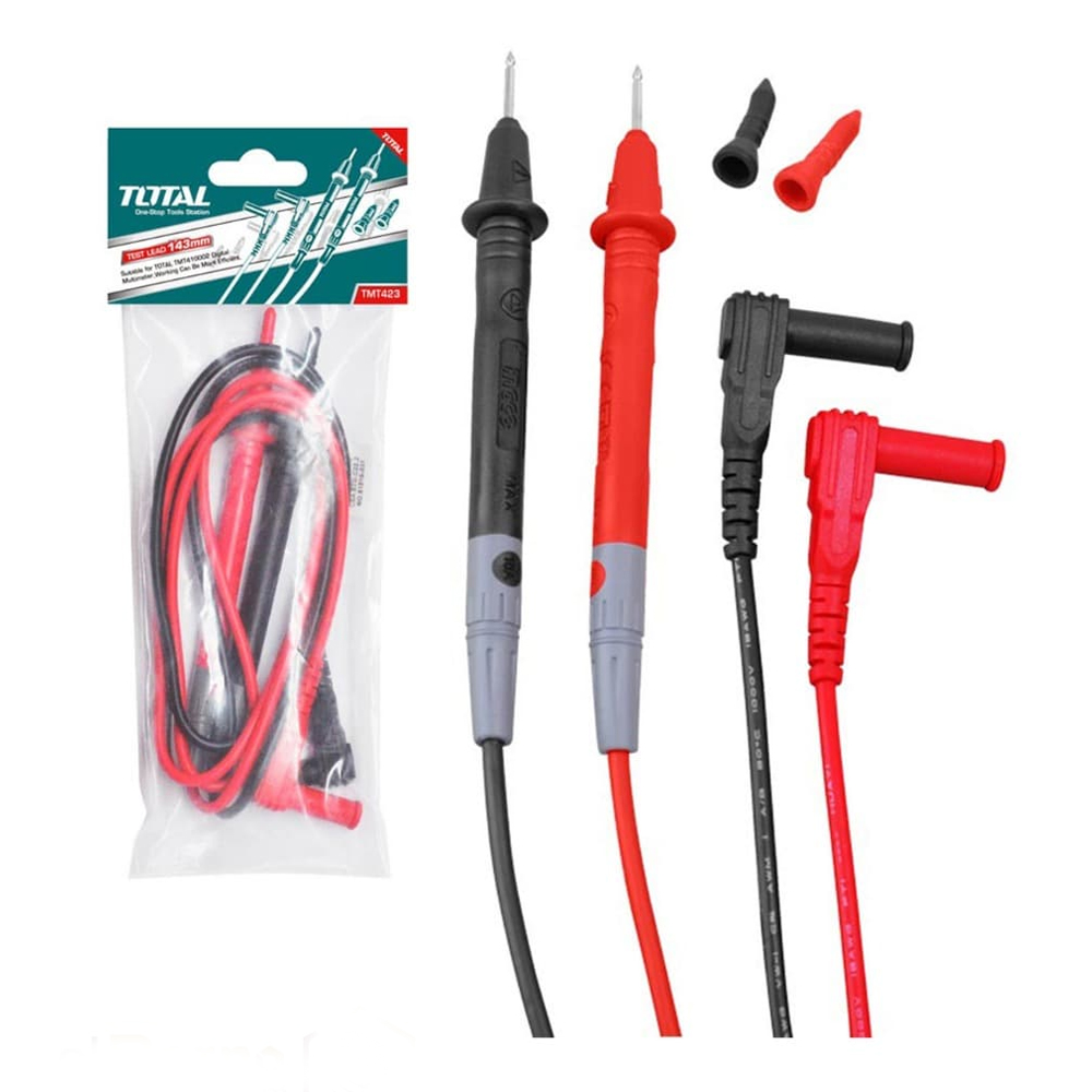 CABLE DE PRUEBA PARA MULTIMETRO 100CM TOTAL (TMT423)