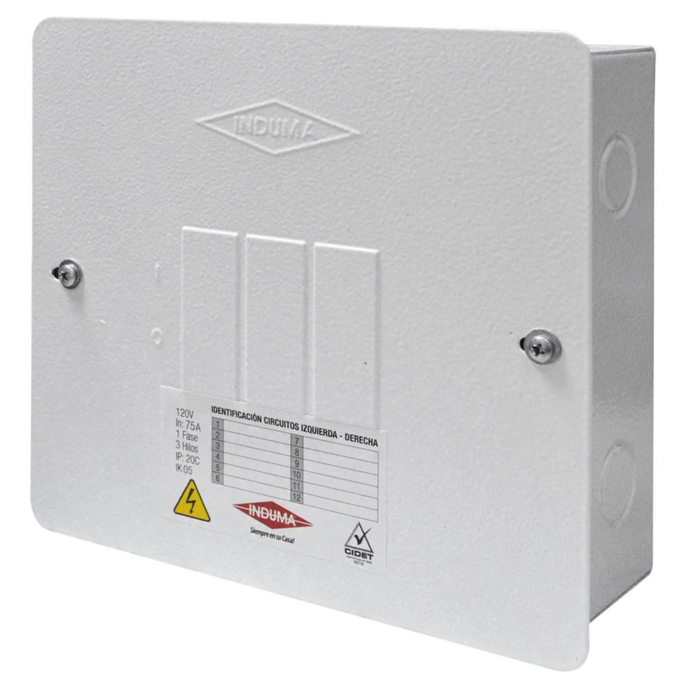 CAJA BREAKER METALICA 3 CIRCUITOS CERTIFICADA INDUMA T7901-002 (T1205-0002)