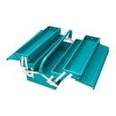 CAJA HERRAMIENTAS 404X200X205MM INDUSTRIAL METALICA TOTAL   (THT10702)