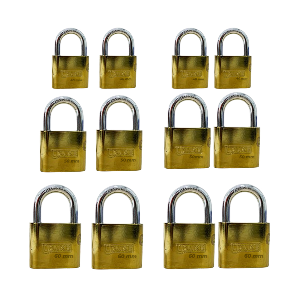 CANDADO CARTON UDUKE DORADO 40-50-60 (HT40166)