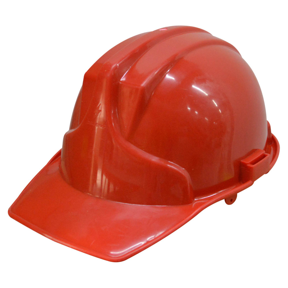 CASCO CONSTRUCCION  PROFESIONAL ROJO (CON NORMAS-DIELECTRICO-3 APOYOS