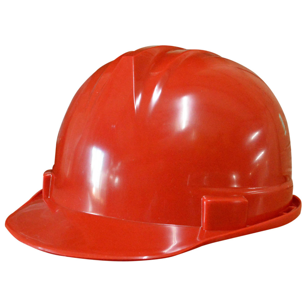 CASCO CONSTRUCCION ECONOMICO ROJO CON BARBUQUEJO (SIN NORMA)(HT50091)