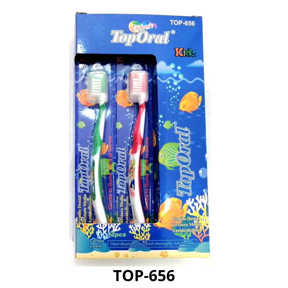 CEPILLO DE DIENTES PARA NIÑO CON PROTECTOR (TOP-656)
