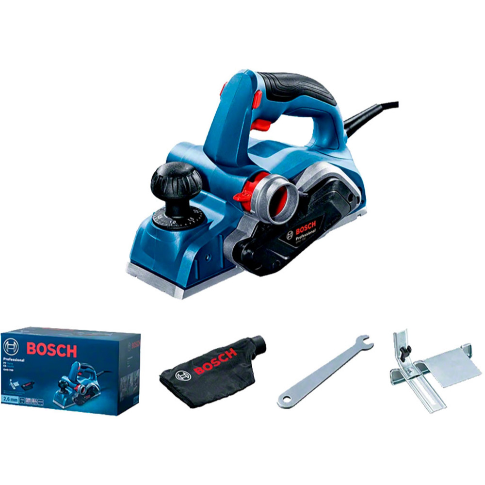 CEPILLO ELECTRICO BOSCH PROFESIONAL 700W 120V (GHO700)(06015A90G0000)