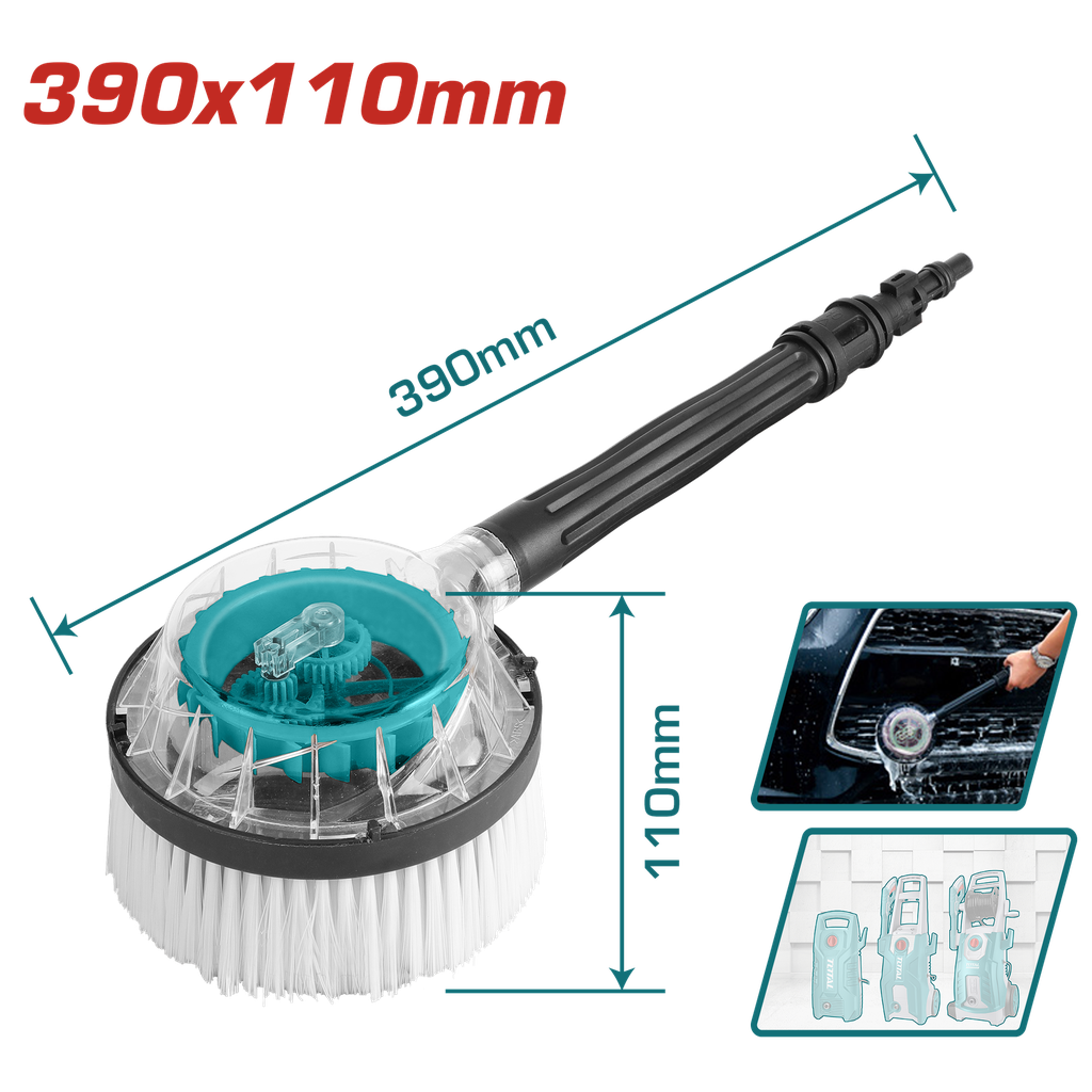 CEPILLO GIRATORIO PARA HIDROLAVADORA TOTAL (THRB8702)