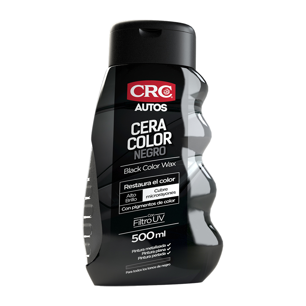 CERA 500 ML COLOR NEGRO AUTOMOTRIZ CRC (10227384)