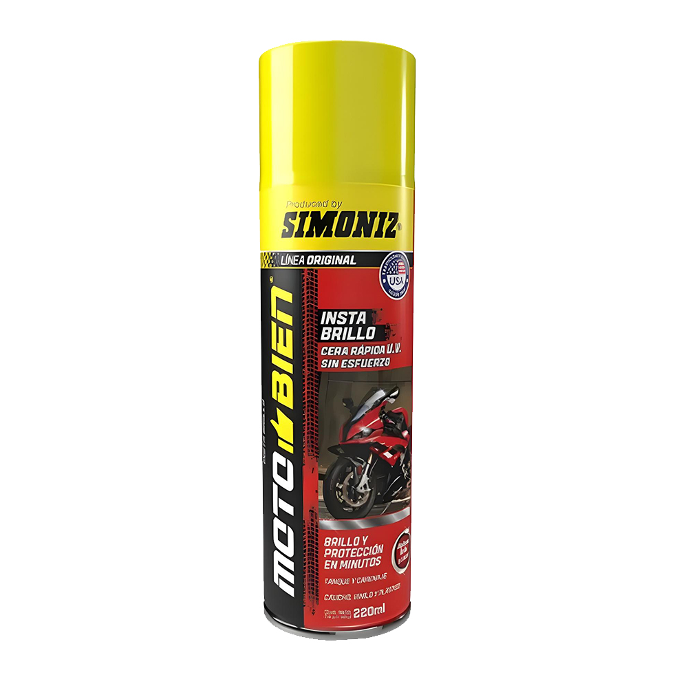 CERA INSTABRILLO MOTO BIEN 220ML SIMONIZ (209378)