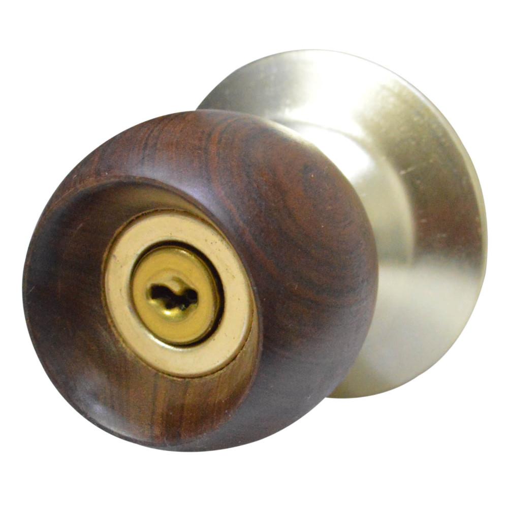 CHAPA BOLA ALCOBA P/MADERA SEGUREX ACABADO DORADO (A50WS)(125SMBG)
