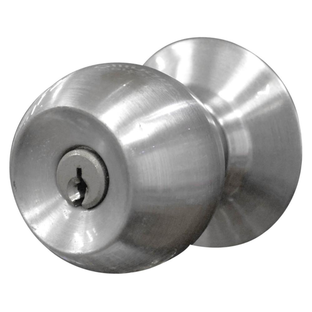 CHAPA BOLA ALCOBA P/METALICO OVALADO CROMADA CAROLINA YALE (6376)