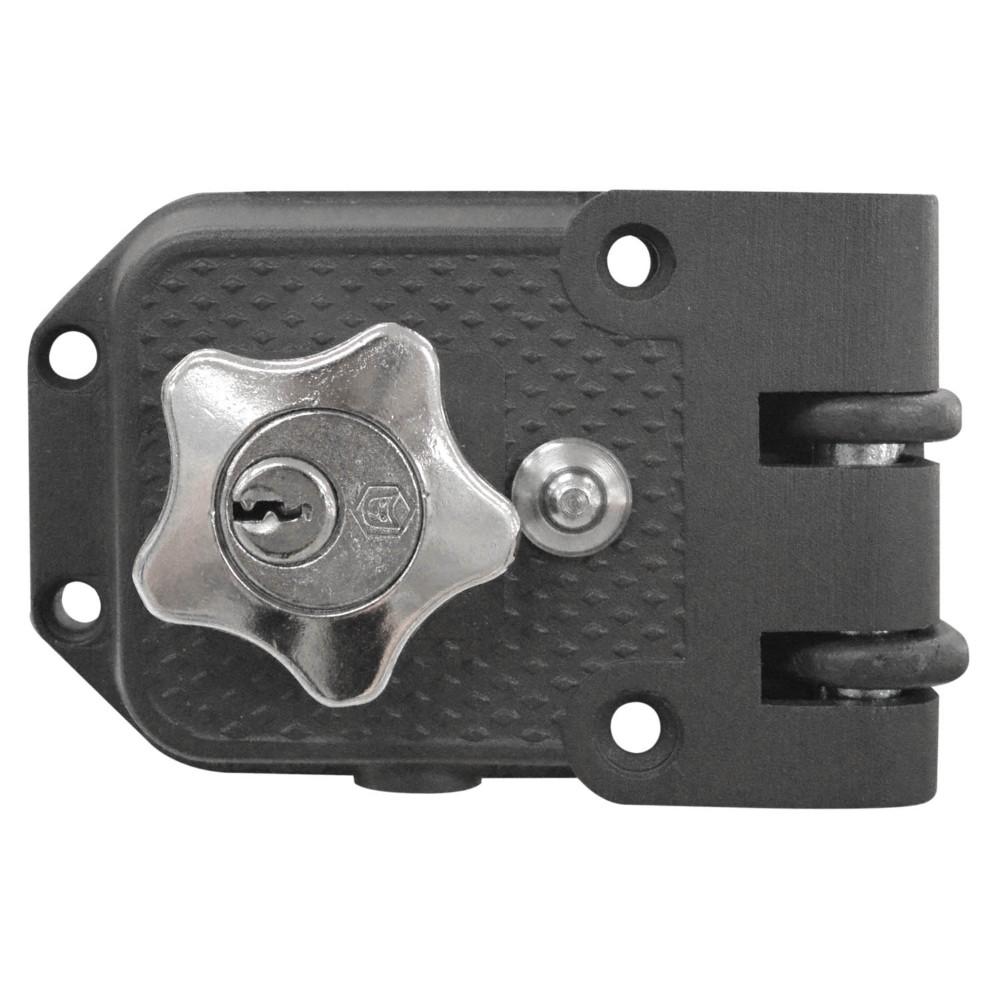 CHAPA CANDADO GATO 777 DERECHA CON ROSETA (777) (477701*