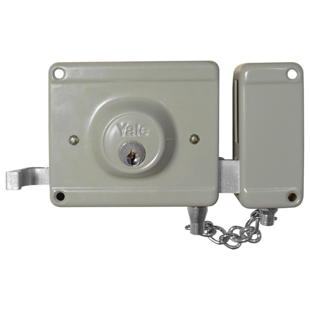 CHAPA DE S/P YALE ACORAZADA 105 50 CON CADENA DERECHA (3084)