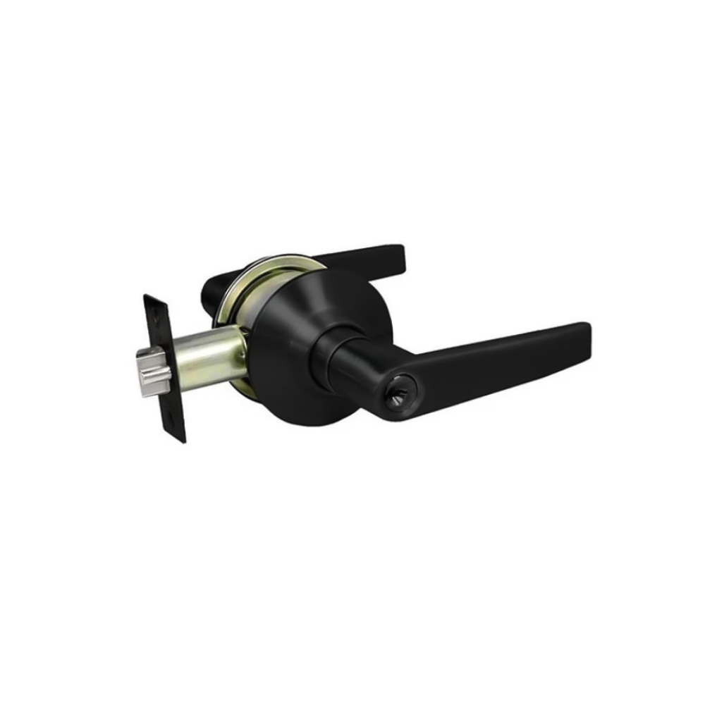 CHAPA MANIJA ALCOBA YALE (AUSTIN) ACABADO NEGRO (0006467)