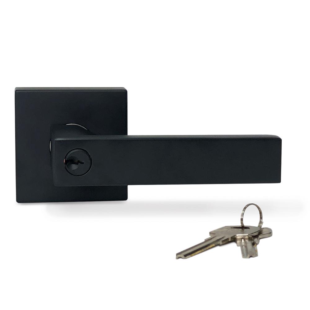 CHAPA MANIJA ENTRADA PRINCIPAL YALE (BARI) ACABADO NEGRO (9103)