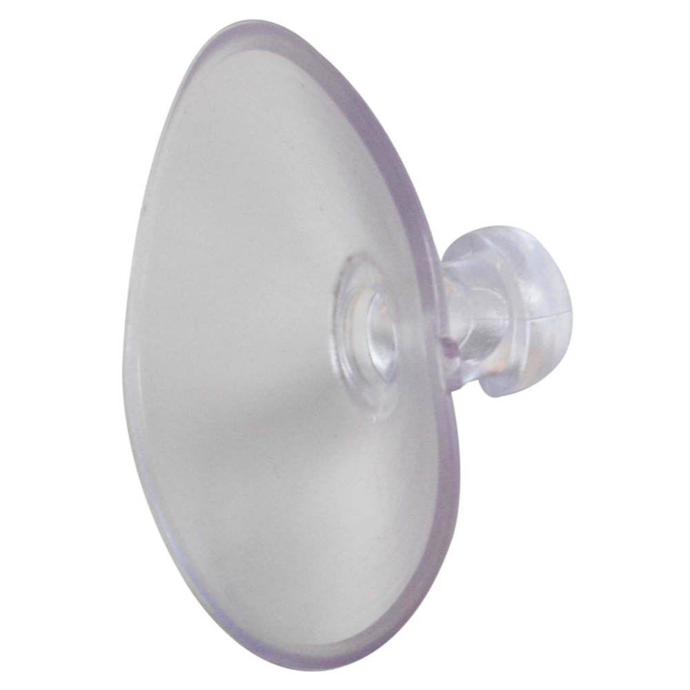 CHUPA ADHESIVA TRANSPARENTE GRANDE SIN GANCHO