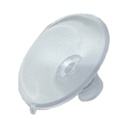 CHUPA ADHESIVA TRANSPARENTE GRANDE SIN GANCHO PQT X 4 UDUKE