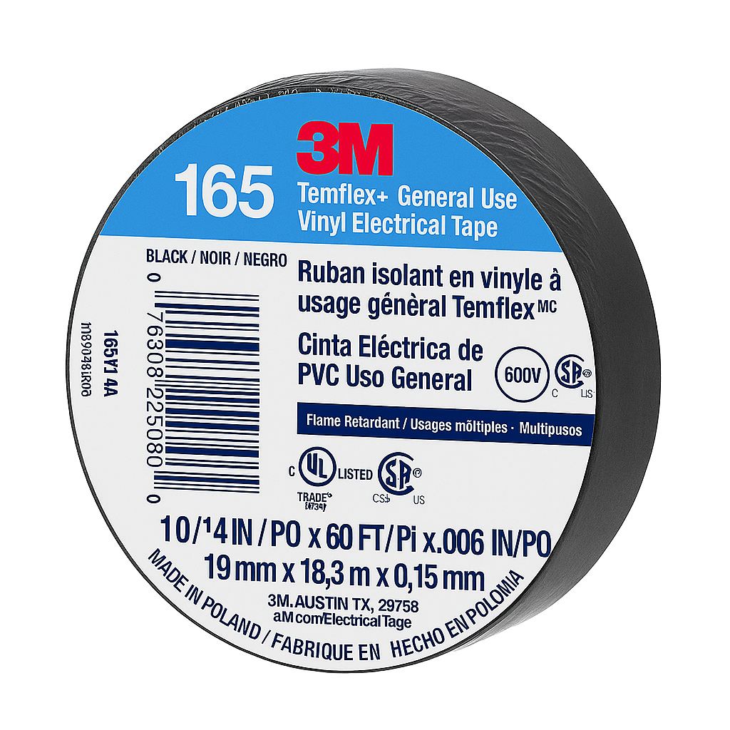 CINTA AISLANTE 3M TEMFLEX GRANDE 18 MTS (UU009472471)