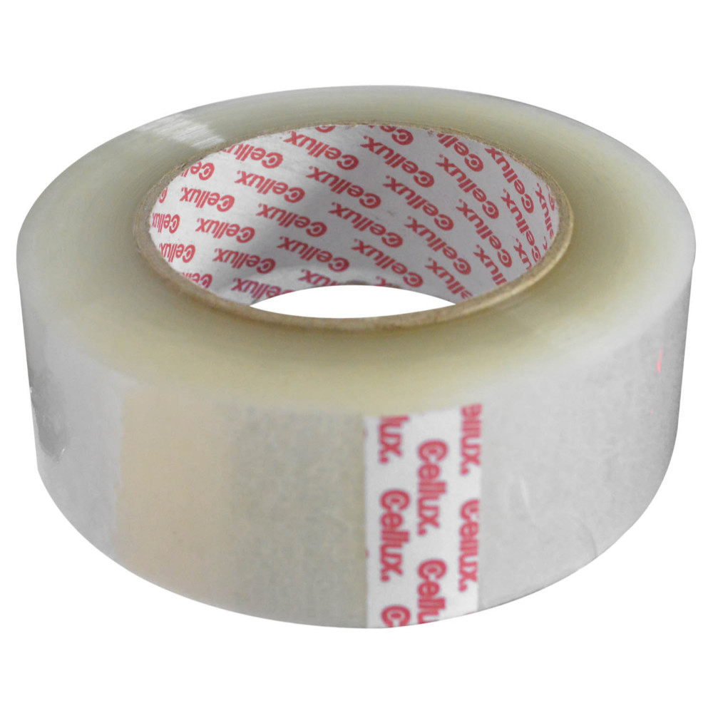 CINTA ANCHA CELLUX X 200 YRDS TRANSPARENTE (CAJA X 72)