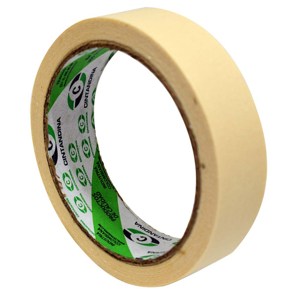 CINTA ENMASCARAR DOMESTICA CINTANDINA 1" (CE-014) (REF-4001 24MMX20MTS)