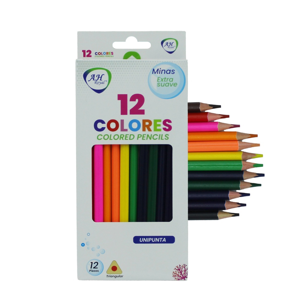 COLOR AH ROYAL X12 UNIPUNTA 3MM [PAC3625]