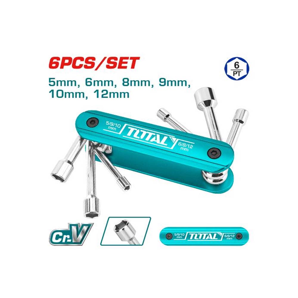 COPA NAVAJA X 6 ( 5 - 6 - 8 - 9 - 10 - 12MM) TOTAL (THFND061)