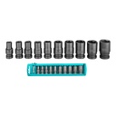 COPAS DE IMPACTO 1/2 INDUSTRIAL LARGO 38 MM JUEGO X 10PZS 10 - 24 MM TOTAL (THISTD12101)