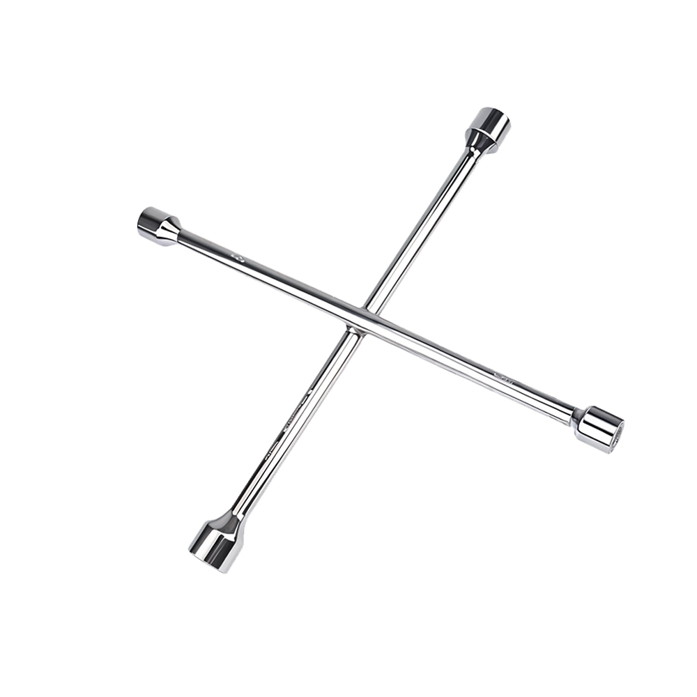 CRUCETA CARRO CROMADA 14 PUL X17-19-21-23 MM (YXC003)