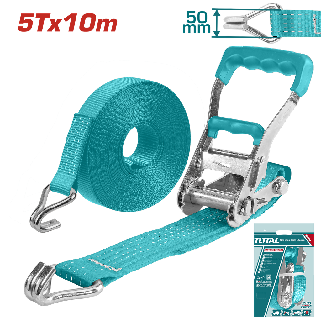 CUERDA PARA CARGA 5T 10 MTS SUPER TOTAL (THTRS5101)