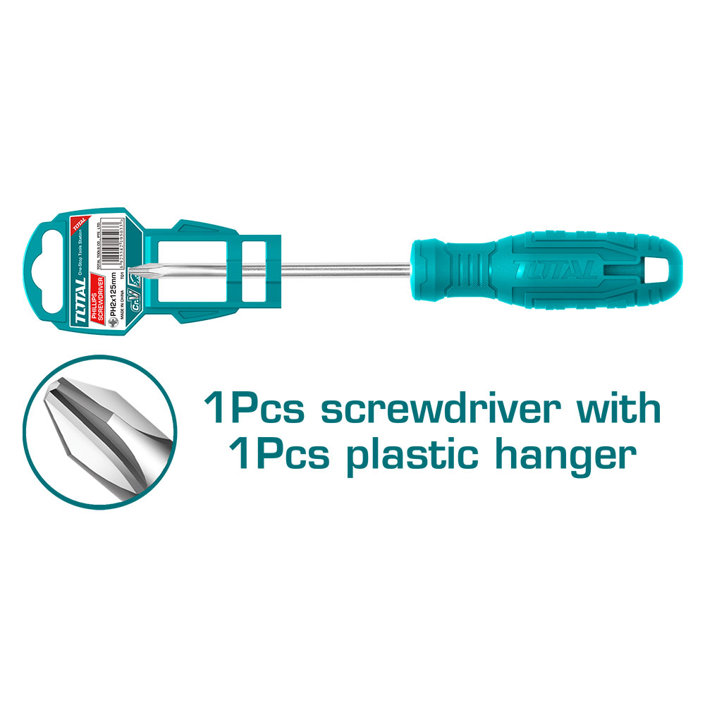 DESTORNILLADOR 1/4X5 ESTRIA TOTAL (THTDC2256P)