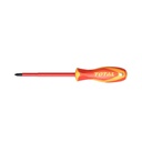 DESTORNILLADOR AISLADO 1000V (+) PH2 X 100MM INDUSTRIAL AMARILLO-ROJO TOTAL (THTISPH2100)