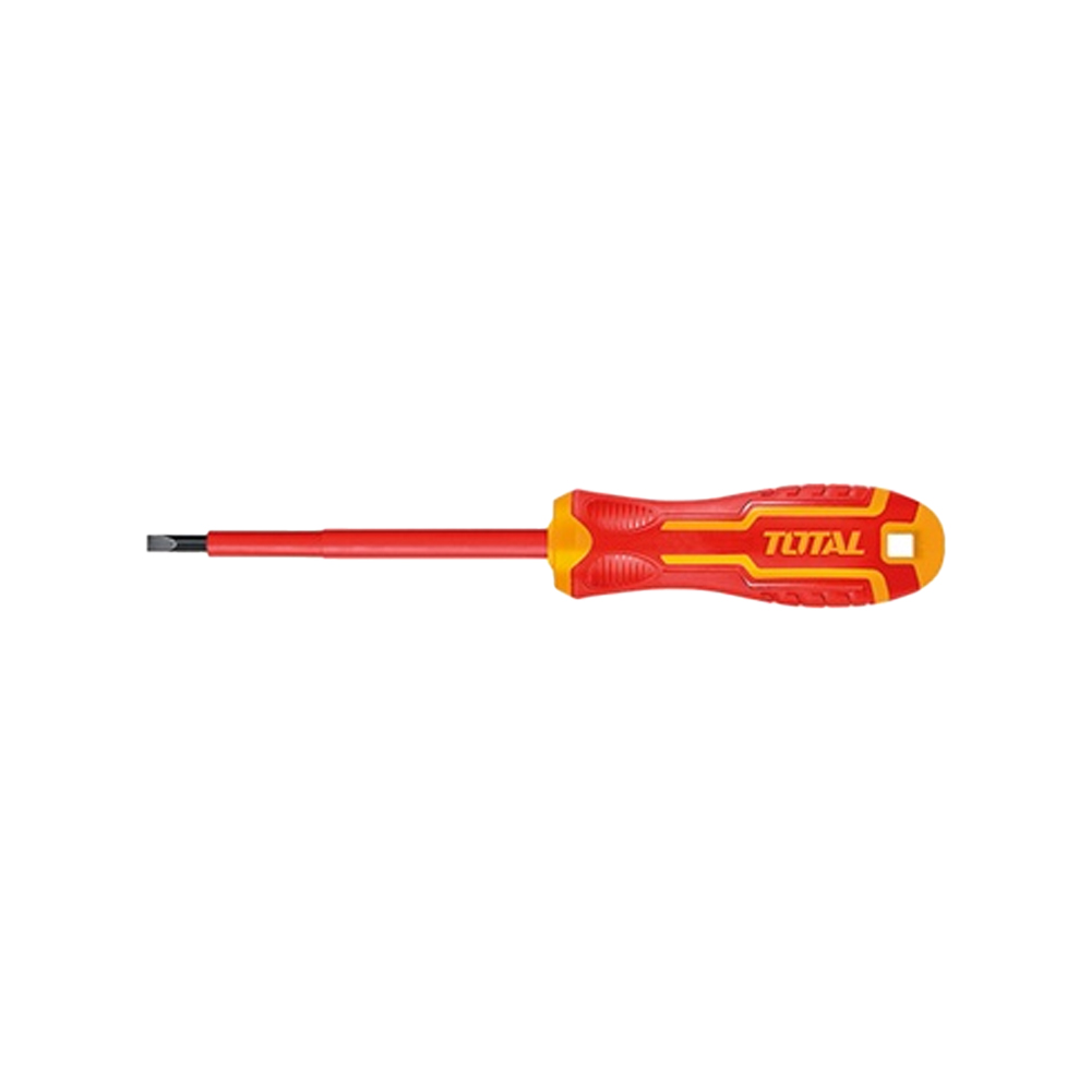 DESTORNILLADOR AISLADO 1000V INDUSTRIAL 5" PALA AMARILLO - ROJO TOTAL (THTIS5125)