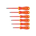 DESTORNILLADOR AISLADO 1000V INDUSTRIAL AMARILLO-ROJO JUEGO X 6 PZS TOTAL (THTIS566)
