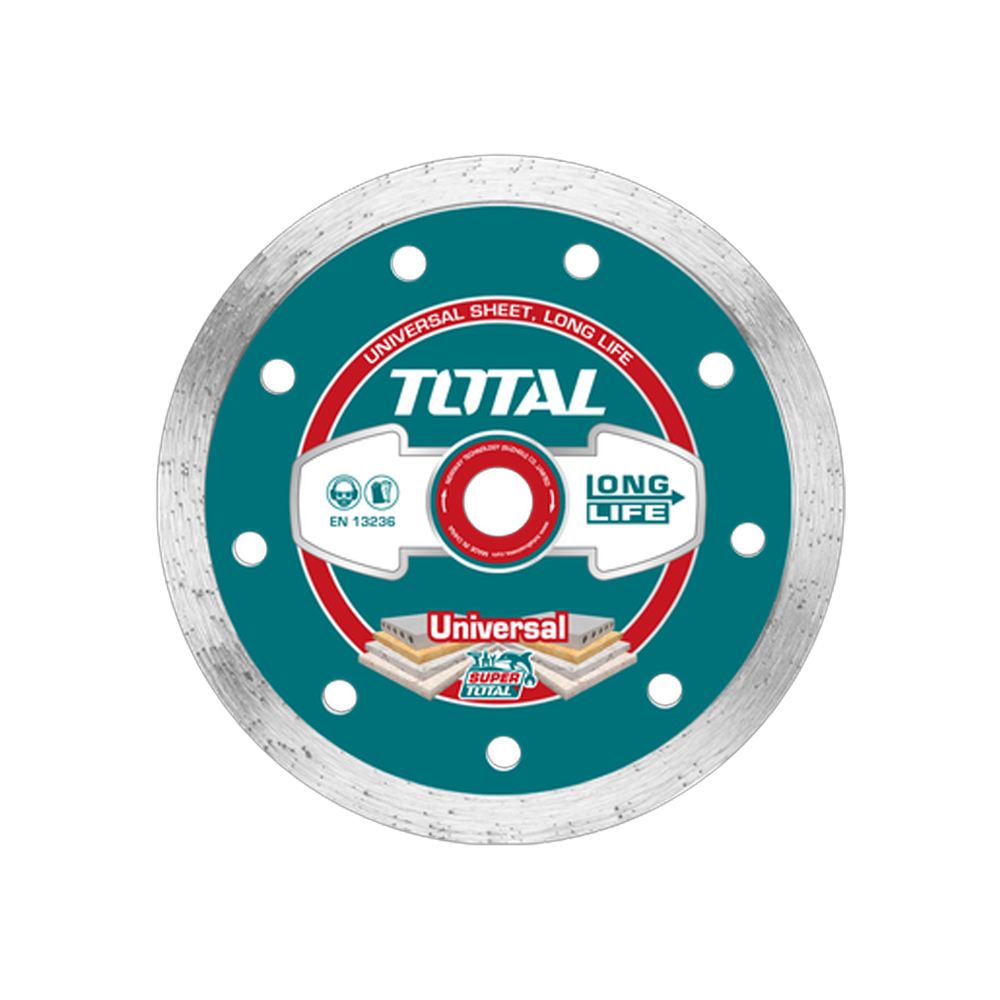 DISCO DE CORTE DIAMANTADO CONTINUO  4 1/2 115MM TOTAL (TAC2121153)