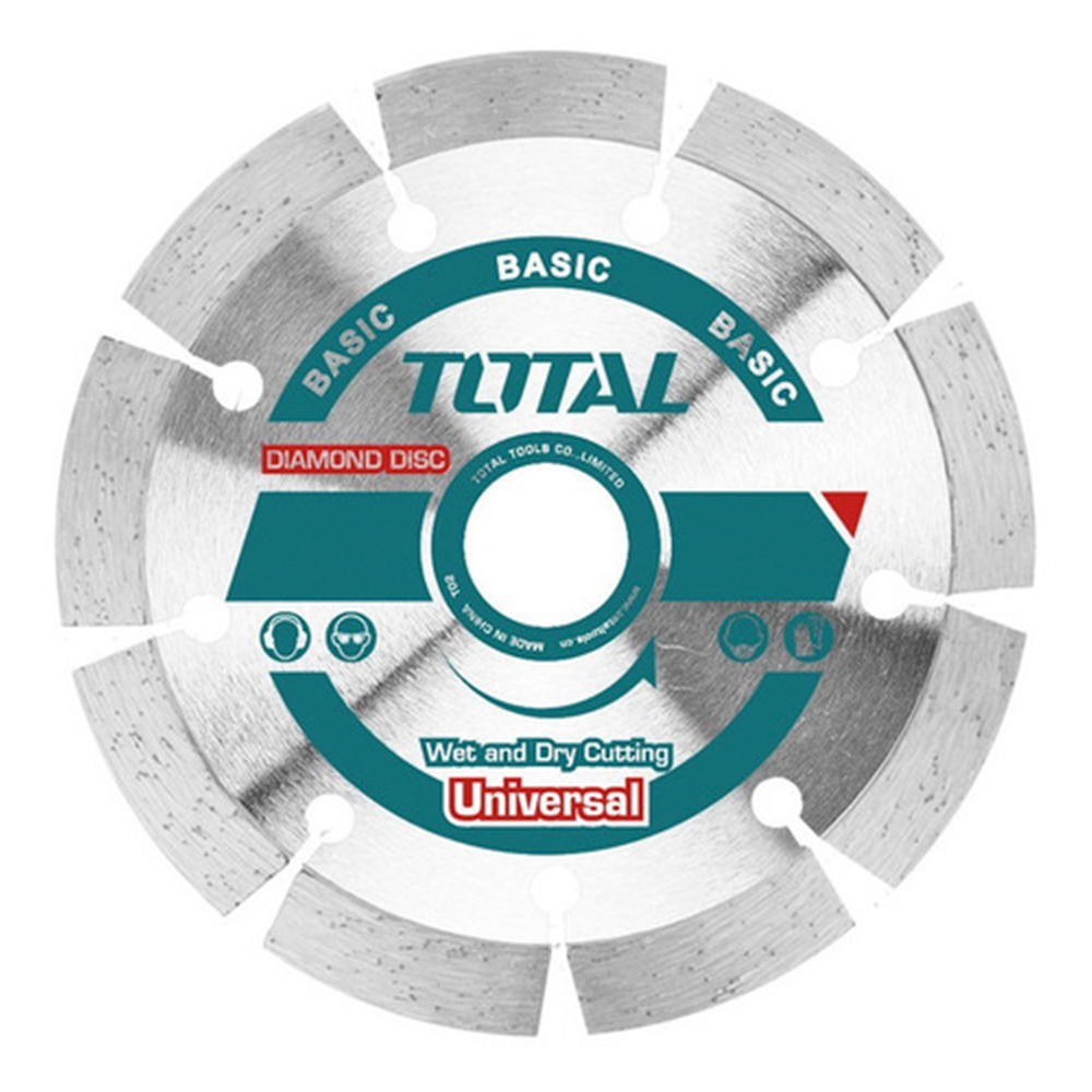 DISCO DIAMANTADO SEGMENTADO 7" TOTAL (TAC2111803)