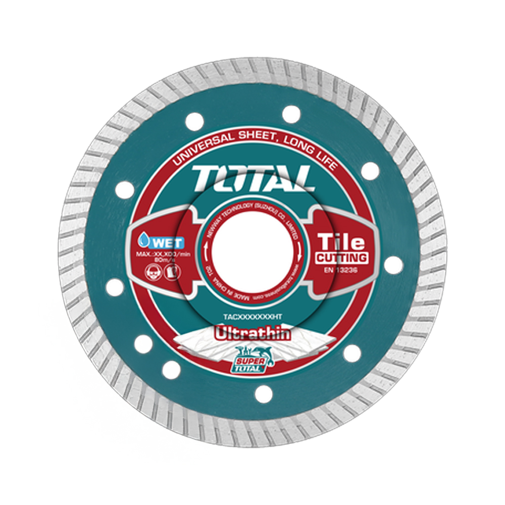 DISCO DIAMANTADO TURBO 4 1/2" INDUSTRIAL SUPER TOTAL (TAC2131151HT)