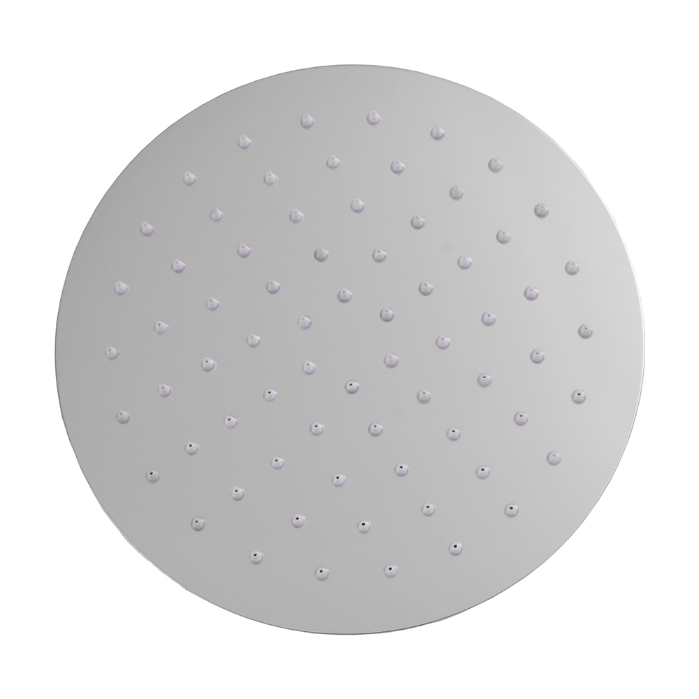 DUCHA REGADERA UDUKE CROMADA ACERO INOXIDABLE 8 REDONDA  (HT80134)