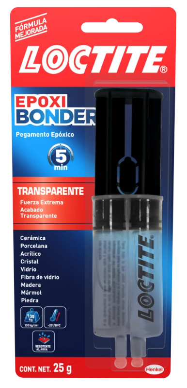 EPOXY POWER TRASPARENTE LOCTITE TRASPARENTE 25G(2714768)