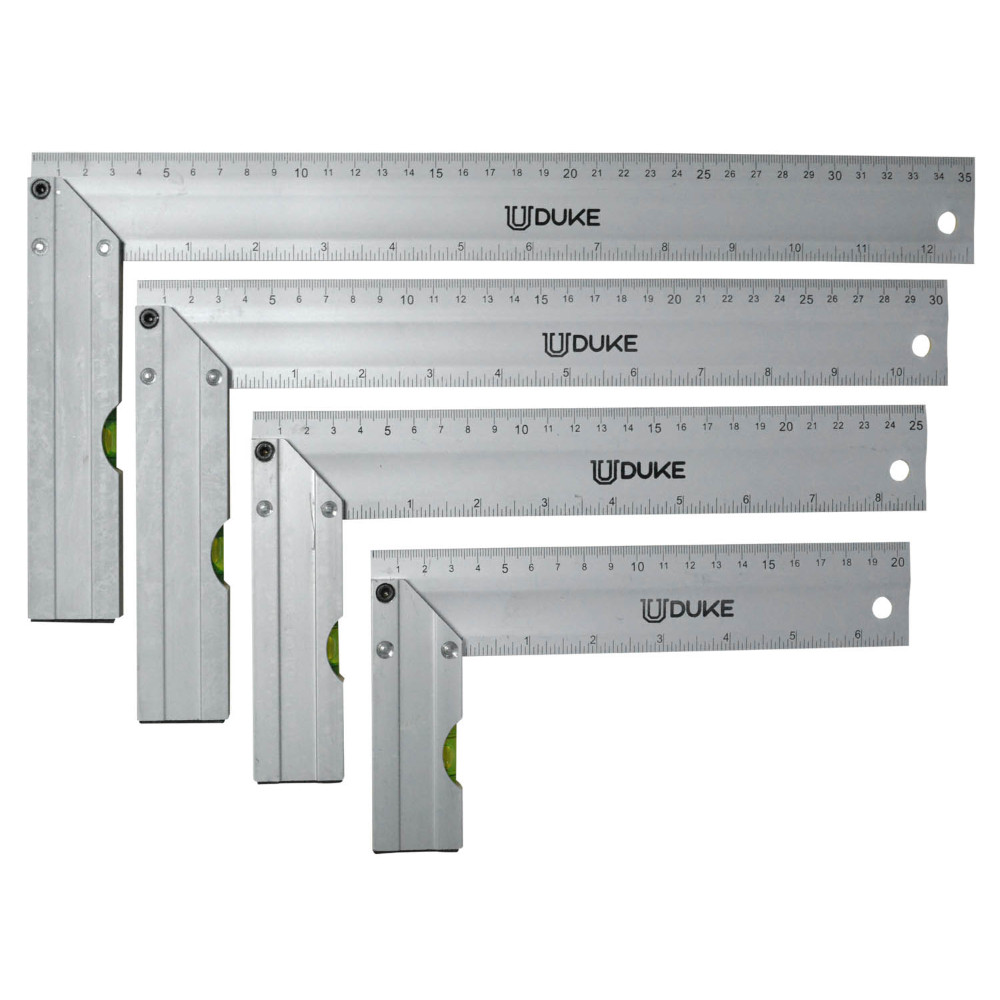 ESCUADRA ALUMINIO CON NIVEL UDUKE  14 (HT50046)