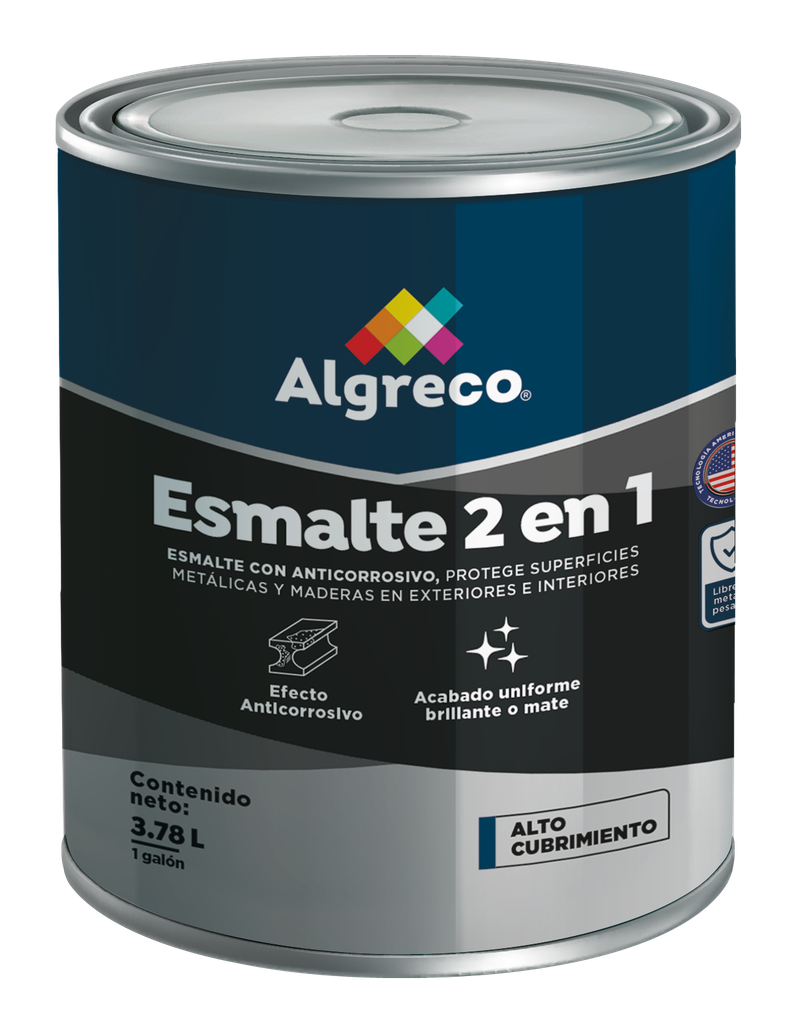 ESMALTE RAPIDO 2 EN 1 BLANCO OCTAVO (92300118 (ALGRECO)