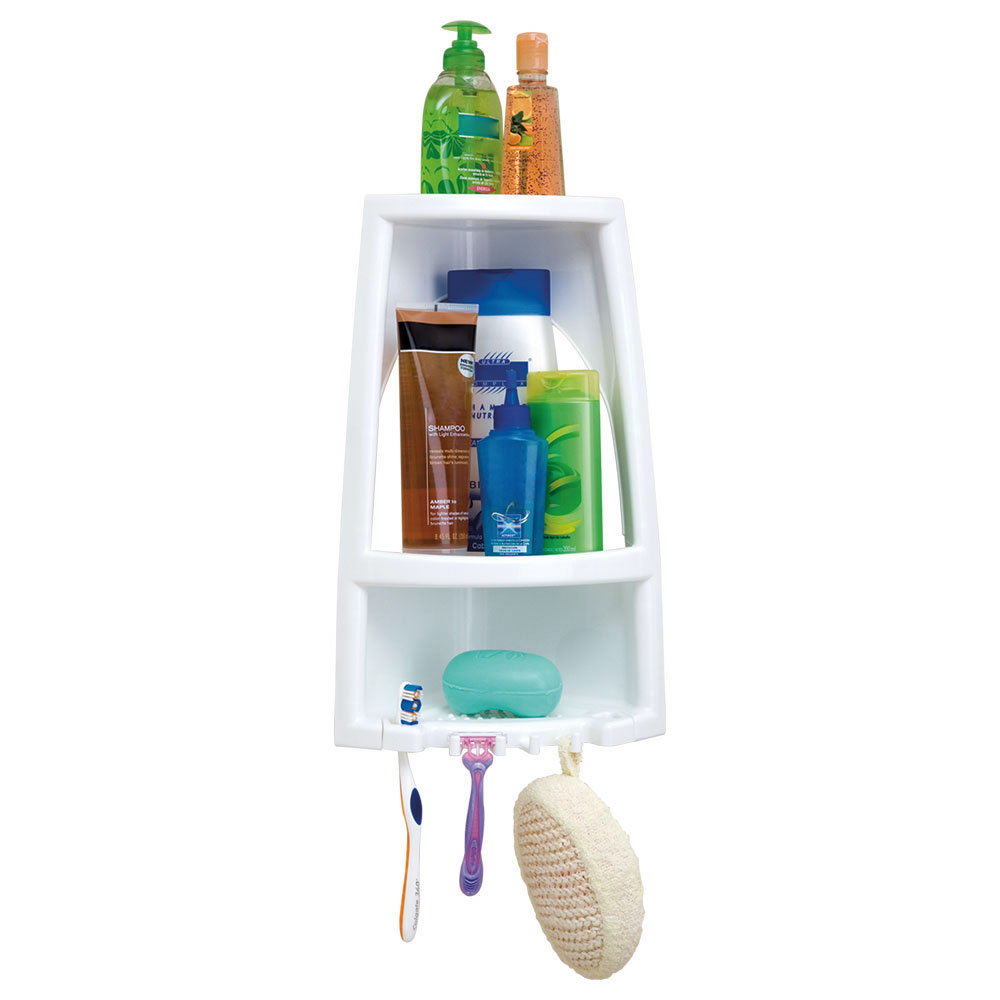 ESQUINERO DE BAÑO BLANCO RIMAX (6236)