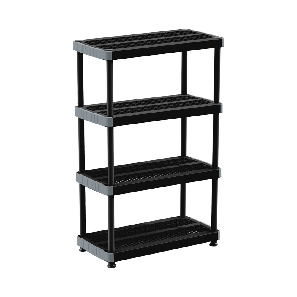 ESTANTERIA VENTILADA 18 4 NIVELES NEGRO RIMAX (8015)